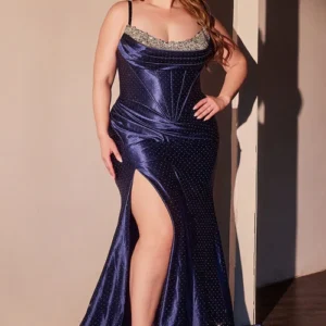 Midnight Crystal Dress