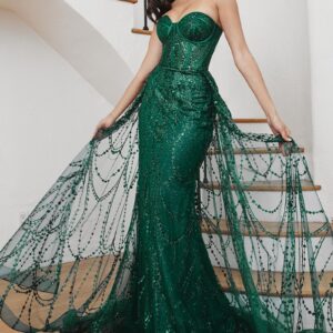 Midnight Emerald Dress Prom