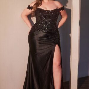 Mocha Bloom Dress Prom