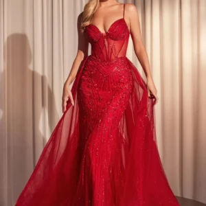 Red Prom Gown