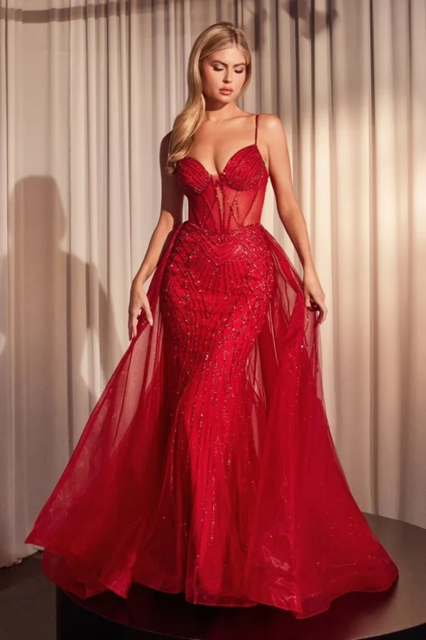 Red Prom Gown