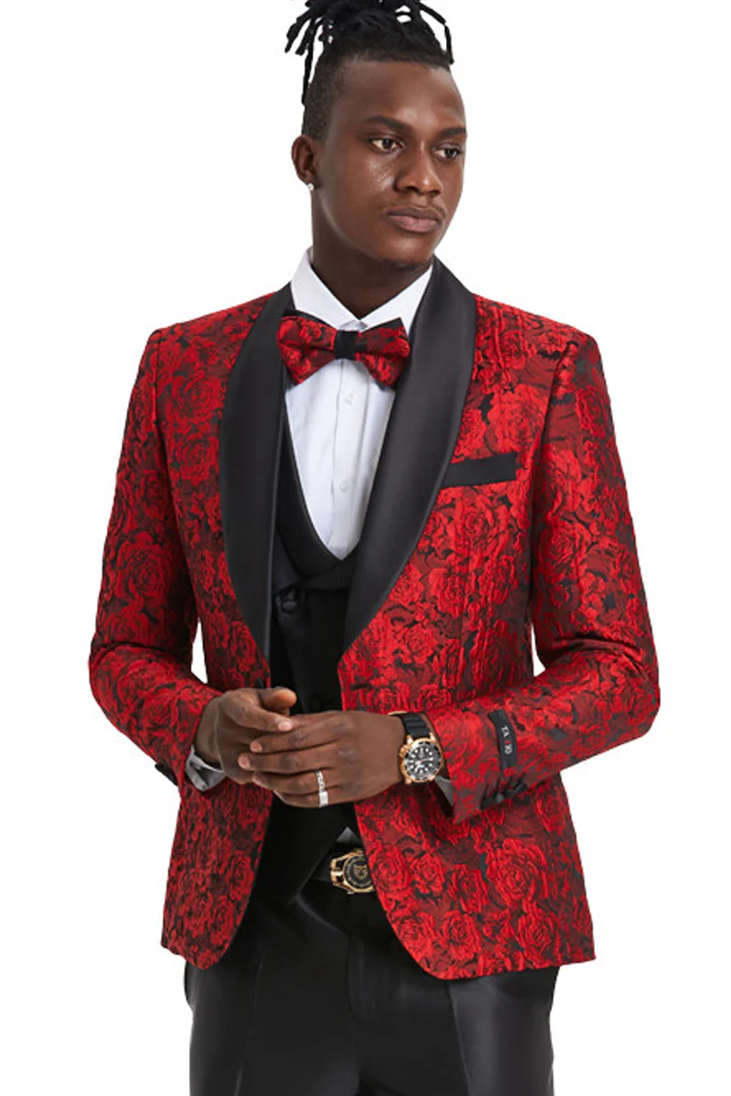 Red Blossom Tuxedo