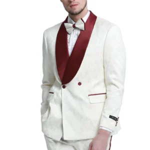 Wine Petal Tuxedo