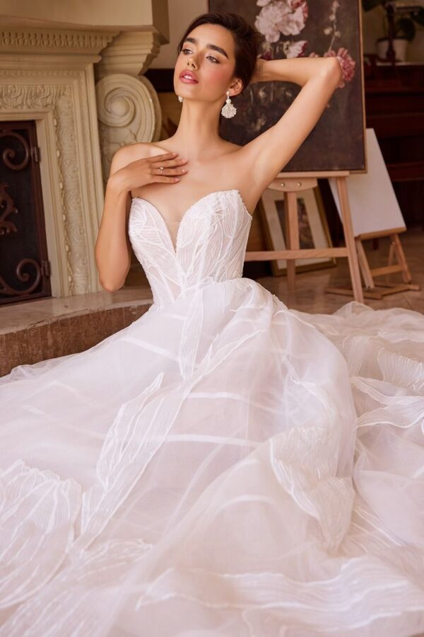 Aurora Bloom Wedding Dress - Image 2